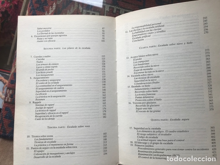 Libros: Manual pr&aacute;ctico de monta&ntilde;ismo. Ed Peter. Mart&iacute;nez roca - Foto 6