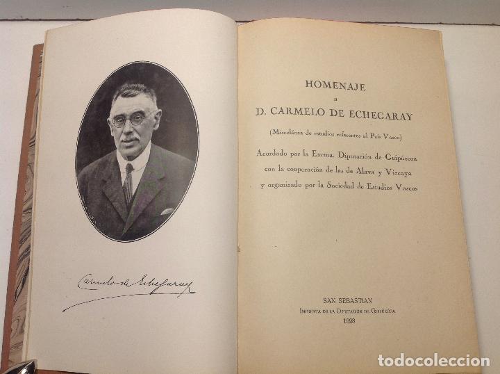 Libros: HOMENAJE A D CARMELO ECHEGARAY 1928 - Foto 12
