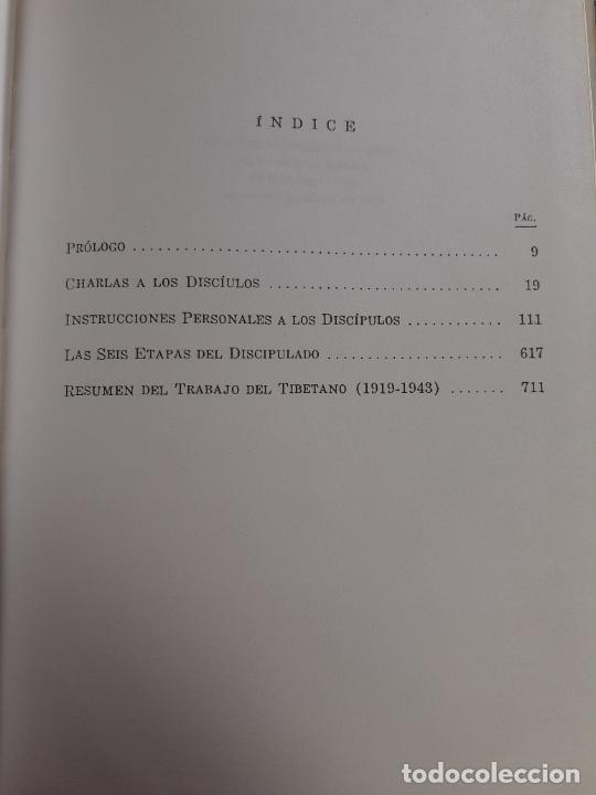 Libros: EL DISCIPULADO EN LA NUEVA ERA - TEOSOFIA - ALICE A. BAILEY - Foto 2