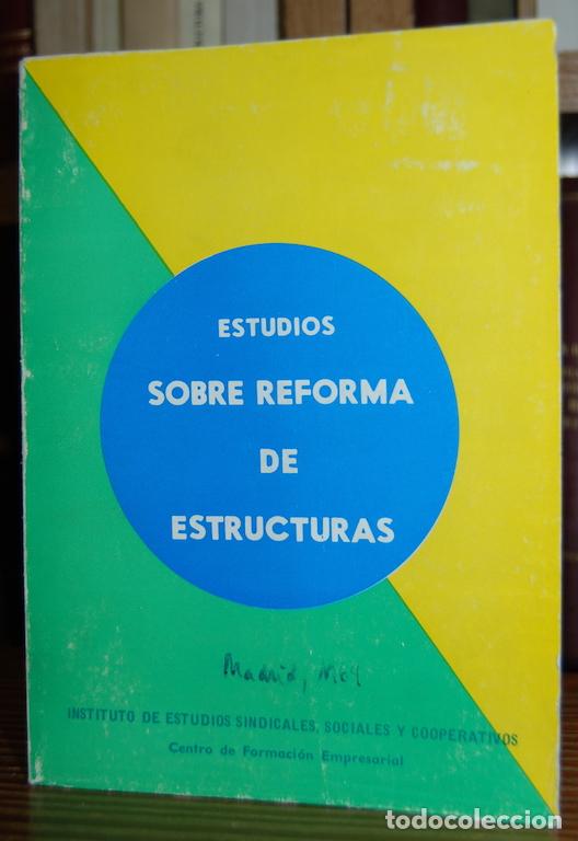 Libros: ESTUDIOS SOBRE REFORMA DE ESTRUCTURAS - Foto 1