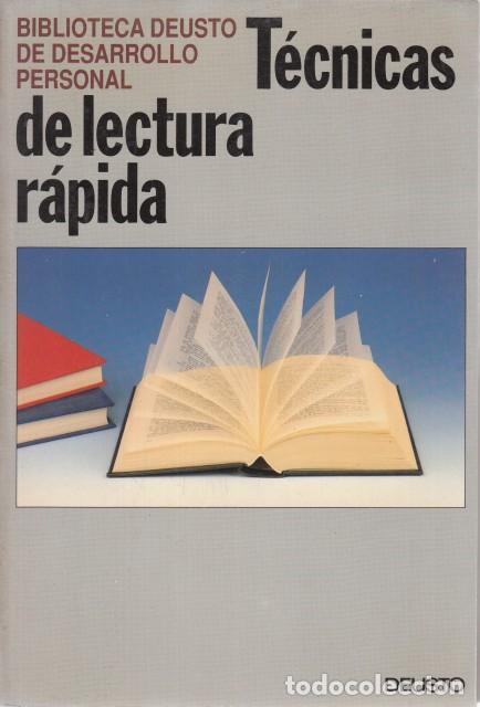 Libros: T&Eacute;CNICAS DE LECTURA R&Aacute;PIDA - DEUSTO (EDITA) - Foto 1