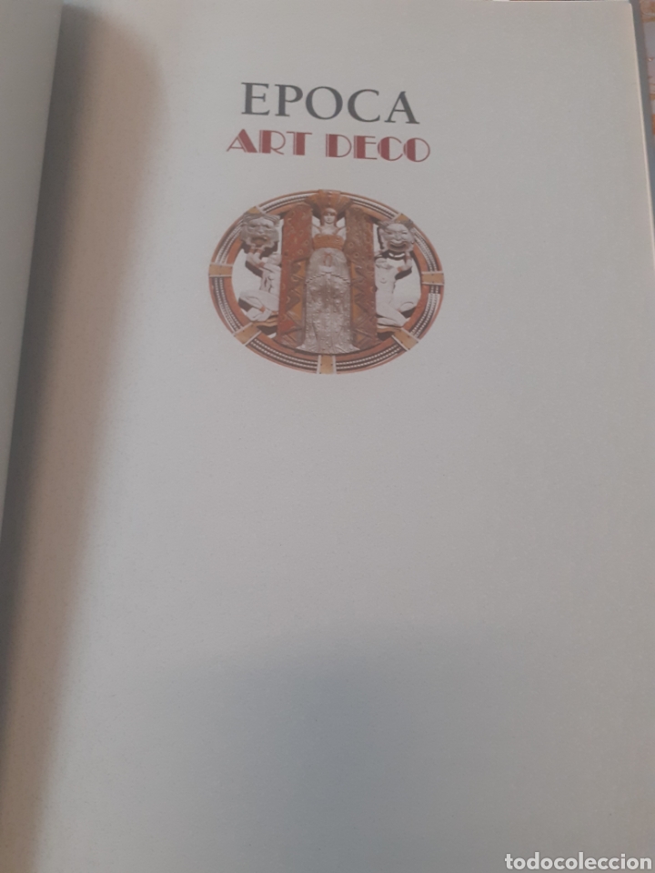 Libros: CATALOGO DE MUEBLES, COMPLEMENTOS Y ARTES DECORATIVAS ART DECO EPOCA - EPOCA INTERNACIONAL - Foto 2
