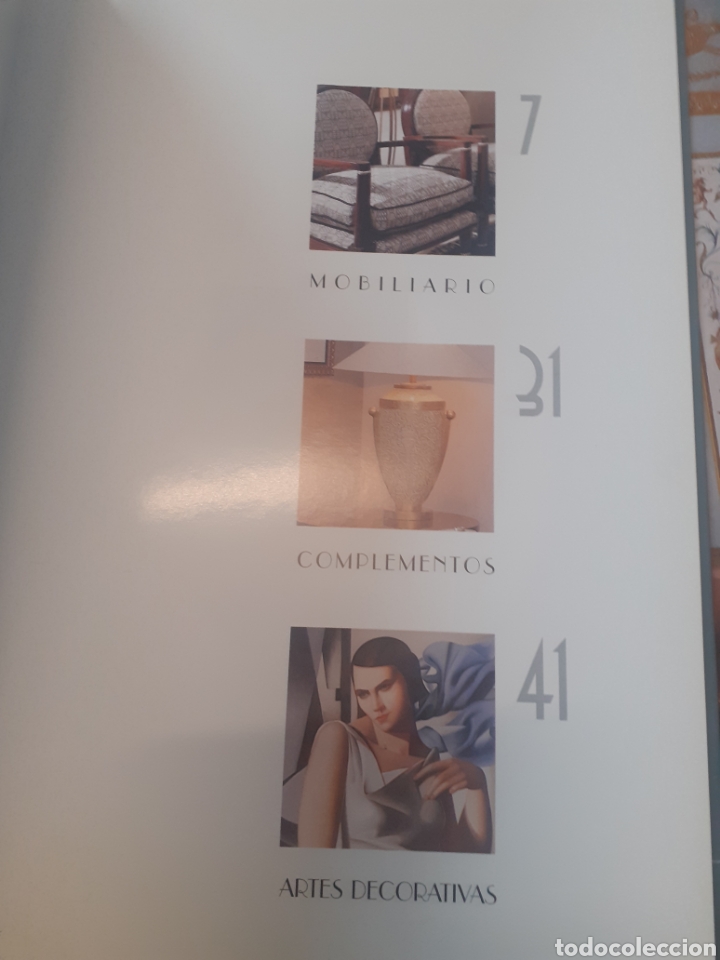Libros: CATALOGO DE MUEBLES, COMPLEMENTOS Y ARTES DECORATIVAS ART DECO EPOCA - EPOCA INTERNACIONAL - Foto 3