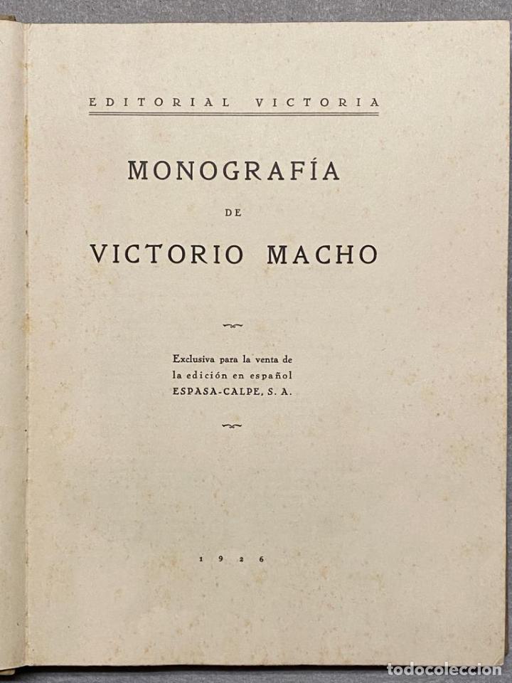 Libros: MONOGRAF&Iacute;A DE VICTORIO MACHO. - ENCINA, JUAN DE LA. - Foto 7