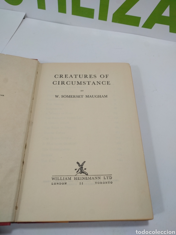 Libros: Creatures of circumstance. Maugham. Heinemann. - Foto 3