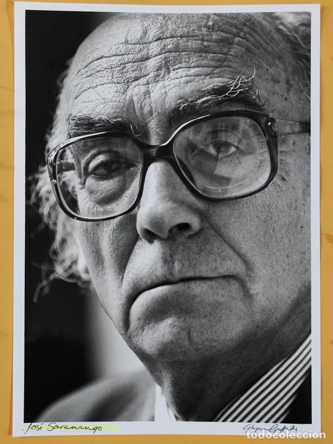 Libros: Foto b/n JOSE SARAMAGO - - Foto 1