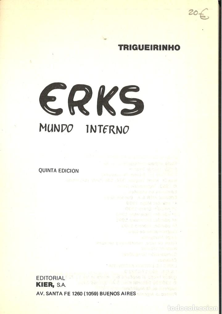 Libros: ERKS. MUNDO INTERNO. Trigueirinho - Foto 2