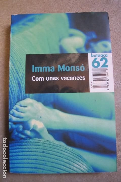Libros: COM UNES VACANCES. IMMA MONSO - Foto 1