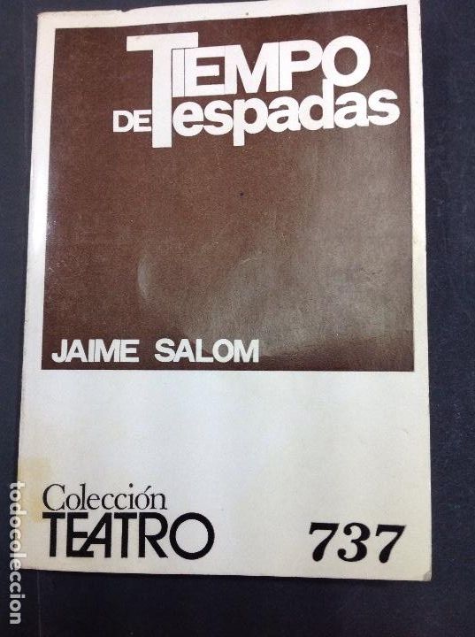 Libros: Tiempo de espadas Jaime salom escelicer 1972 - Foto 1