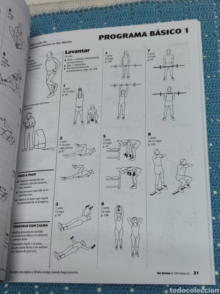 Libros: Estar en forma Bob Anderson Programa de ejercicios - Foto 5