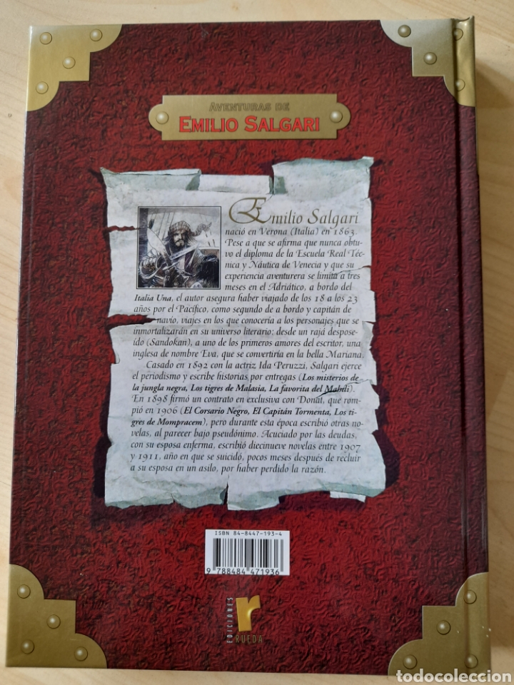 Libros: Los tigres de Malasia. Emilio Salgari - Foto 2