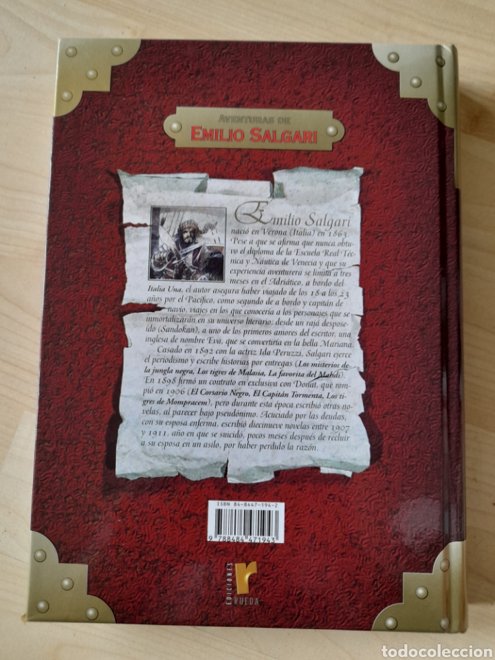 Libros: Sandokan. Emilio Salgari - Foto 2