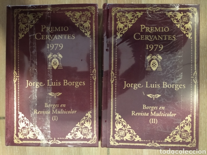 Libros: BORGES EN REVISTA MULTICOLOR I y II- JORGE LUIS BORGES - Foto 1