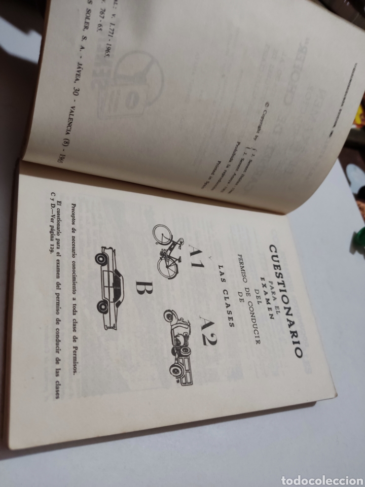 Libros: Libro El examen de conductor 1965 - Foto 3