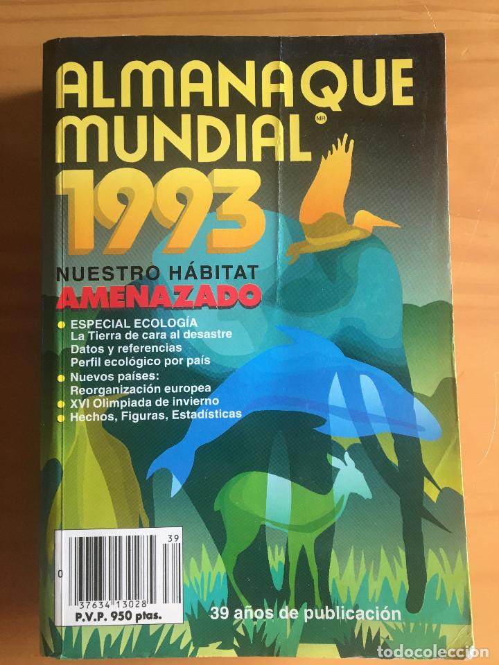 Libros: ALMANAQUE MUNDIAL 1993 - Foto 1