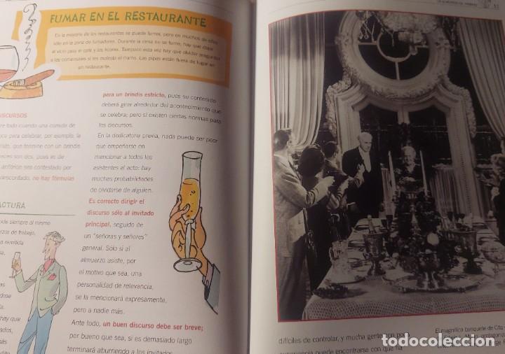 Libros: Precioso libro. INVITADOS Y ANFITRIONES. PROTOCOLO EN LA MESA - Foto 6