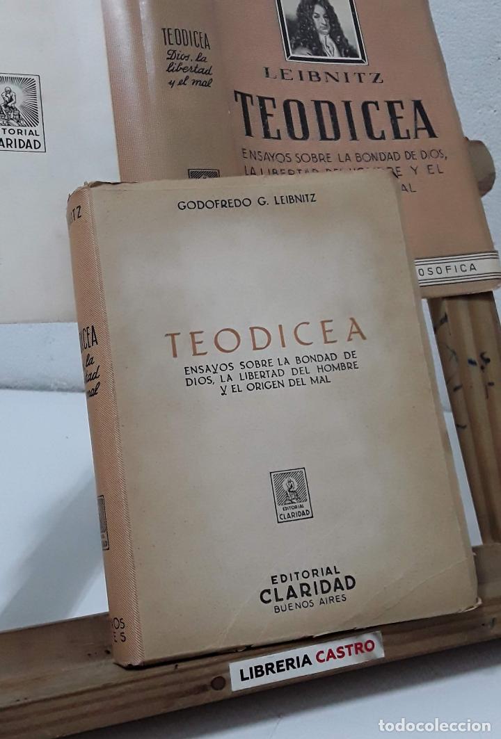 Libros: Teodicea - Godofredo G. Leibnitz - Foto 1