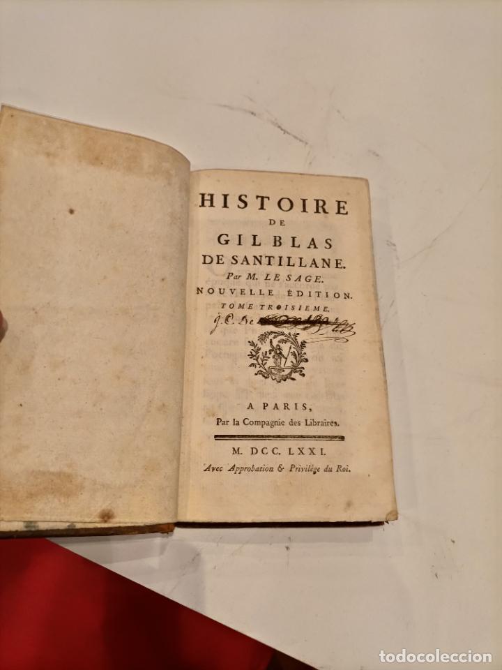 Libri di seconda mano: historie de gil bla de santillane 1771 tomo 2