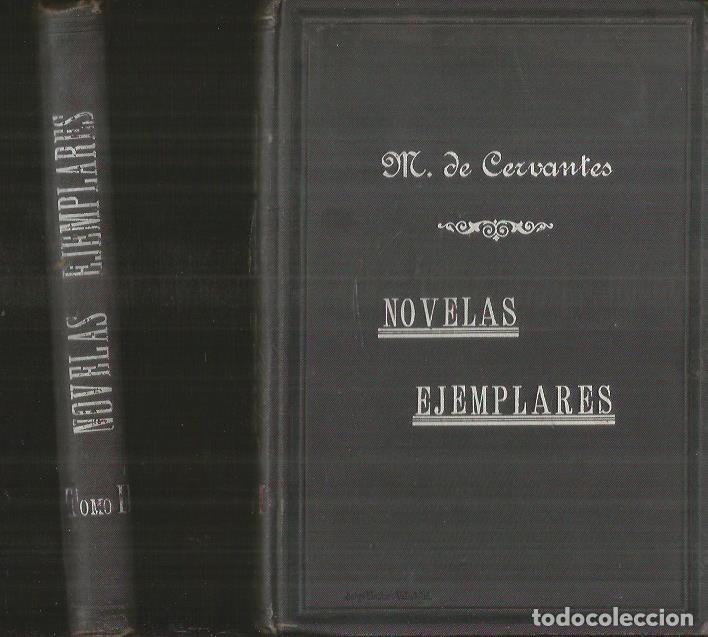 Libros: NOVELAS EJEMPLARES (2 TOMOS) - CERVANTES, MIGUEL DE - Foto 1