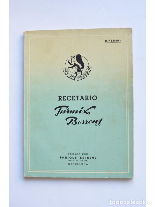Libros: Recetario Turmix Berrens - AN&Oacute;NIMO - Foto 1