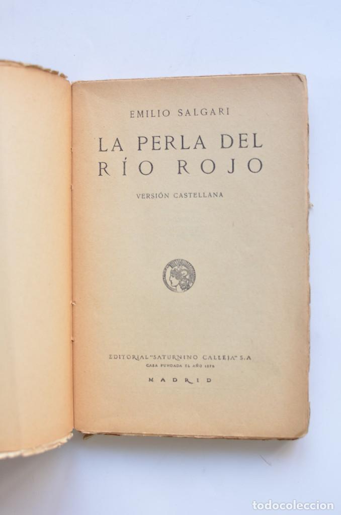 Libros: La perla del R&iacute;o Rojo - SALGARI, Emilio - Foto 2