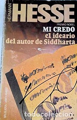 Libros: Mi credo - Hesse, Hermann - Foto 1