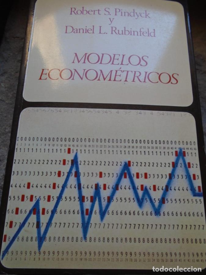 Libros: Modelos Econom&eacute;tricos - Robert S. Pindyck; Daniel L. Rubinfeld - Foto 1