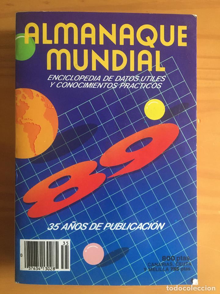 Libros: ALMANAQUE MUNDIAL 1989 - Foto 1