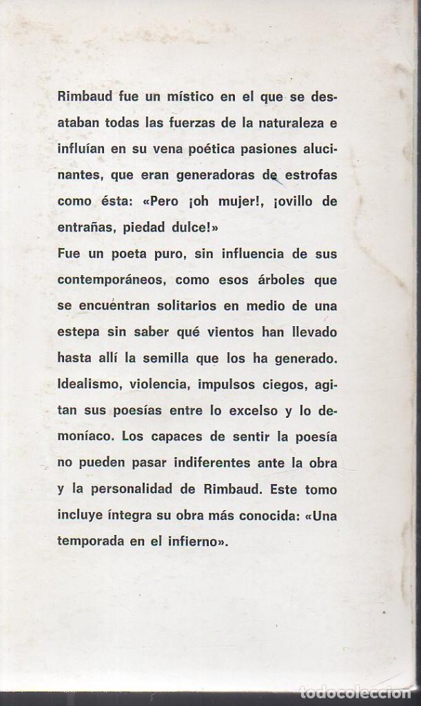 Libros: OBRAS. POES&Iacute;A Y PROSA - Rimbaud - Foto 2