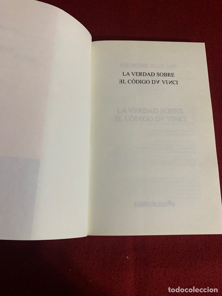 Libros: La verdad sobre el c&oacute;digo da Vinci. Jos&eacute; Antonio Ullate Fabo. - Foto 4