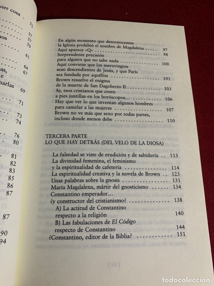 Libros: La verdad sobre el c&oacute;digo da Vinci. Jos&eacute; Antonio Ullate Fabo. - Foto 8