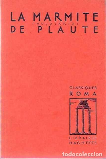 Libros: La marmite (Aulularia) - Plaute - Foto 1