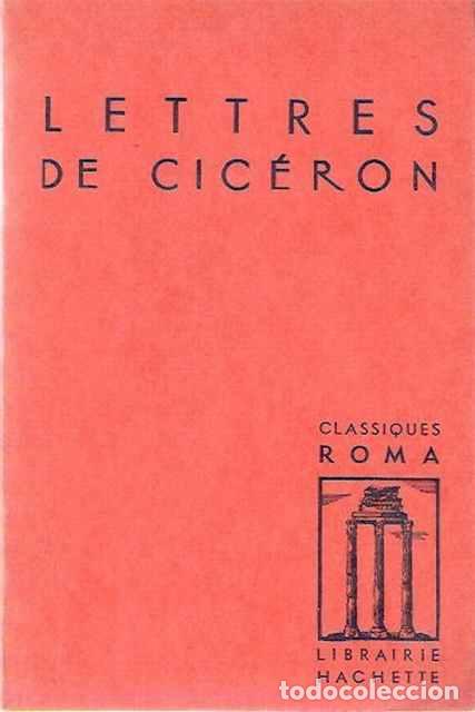 Libros: Lettres - Cic&eacute;ron - Foto 1