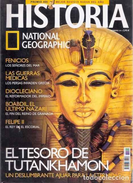 Libros: Historia, 24. El tesoro de Tutankhamon - VV.AA. - Foto 1
