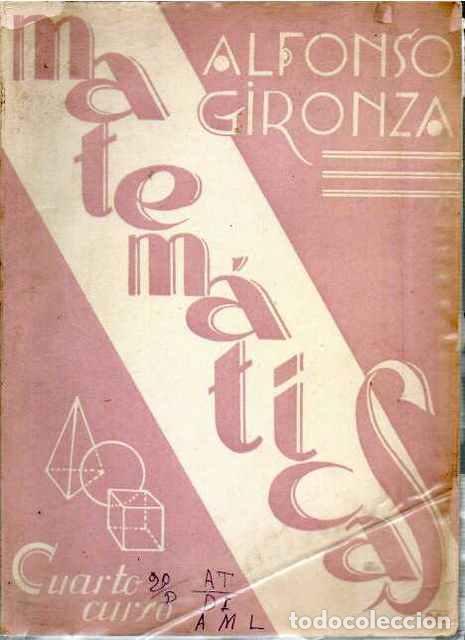Libros: Matem&aacute;ticas. Cuarto curso - Gironza, Alfonso - Foto 1