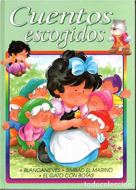 Libros: Cuentos escogidos. Blancanieves, Simbad el Marino, El gato con Botas - El Editor - Foto 1