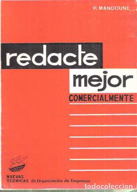 Libros: Redacte mejor comercialmente - Mandoure, P. - Foto 1