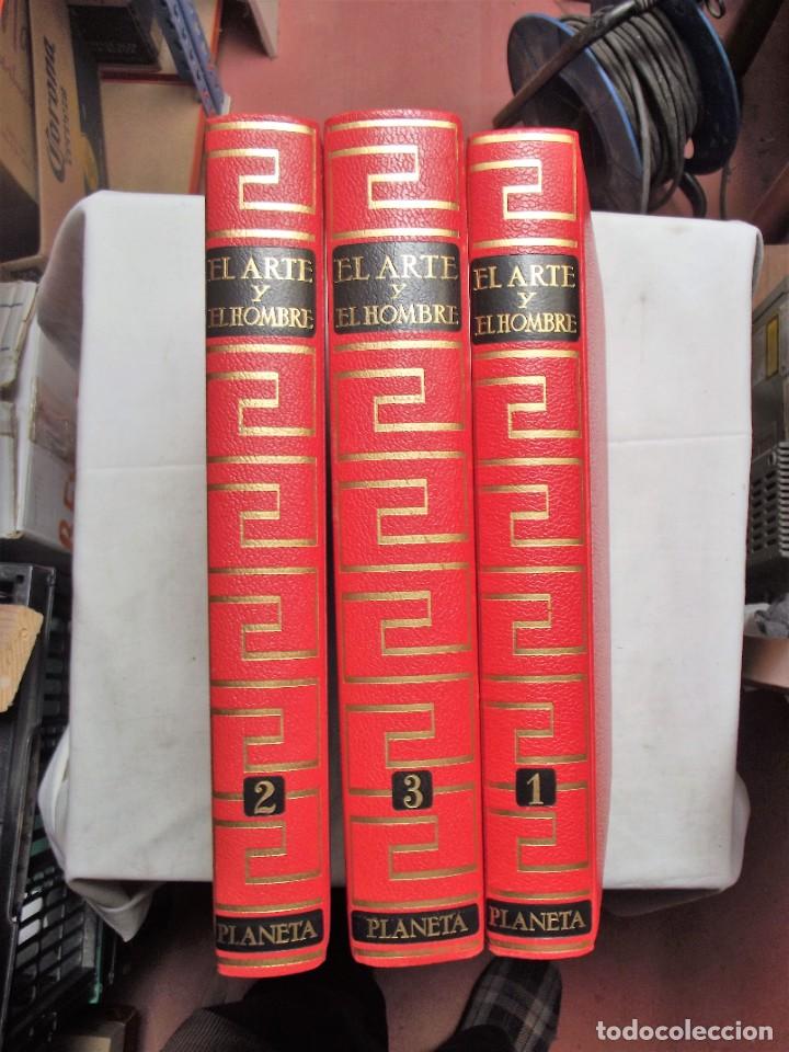 Libros: EL ARTE Y EL HOMBRE ED. PLANETA ( 3 TOMOS ) - Foto 1