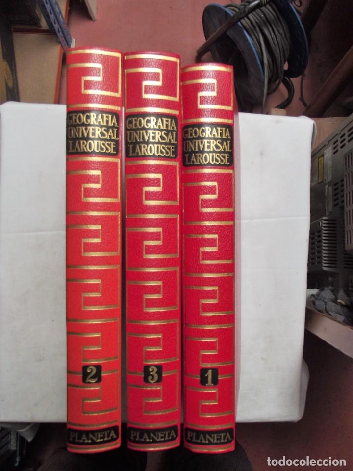 Libros: GEOGRAFIA UNIVERSAL LAROUSSE ED. PLANETA ( 3 TOMOS ) - Foto 1