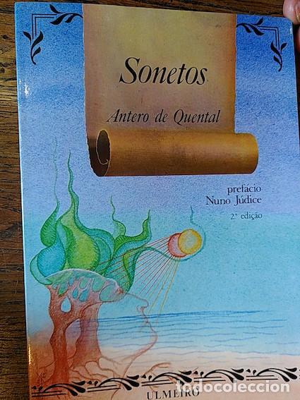 Libros: SONETOS - QUENTAL, ANTERO DE - Foto 1