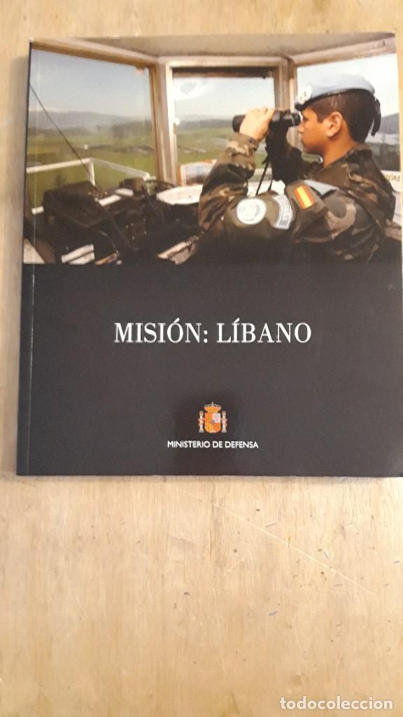 Libros: 1 LIBRO DE ** .MISI&Oacute;N: L&Iacute;BANO ** MINISTERIO DE DEFENSA 2013 - Foto 1