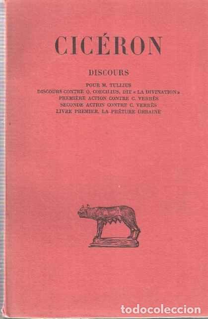 Libros: Discours - Cic&eacute;ron - Foto 1