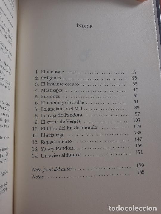Libros: EL MENSAJE DE PANDORA - MISTERIOS - JAVIER SIERRA - Foto 3