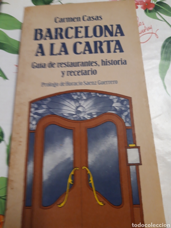 Libros: Barcelona a la carta. Carmen Casas. - Foto 1