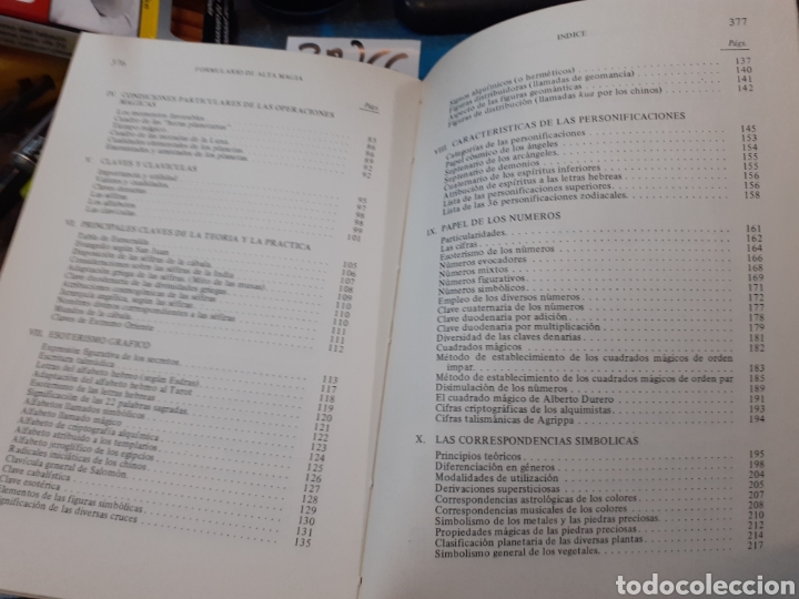 Libros: FORMULARIO DE ALTA MAGIA - PIOBB,P.V. - Foto 5