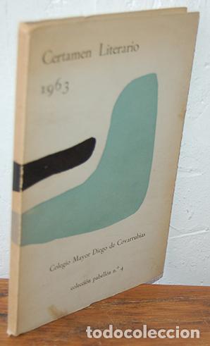 Libros: CERTAMEN LITERARIO 1963 - Foto 1