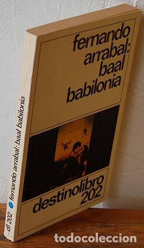Libros: BAAL BABILONIA - FERNANDO ARRABAL - Foto 1