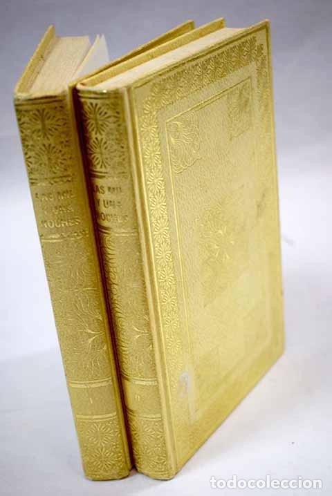 Libros: Mil y una noches, tomos I y II.- An&oacute;nimo - Foto 1