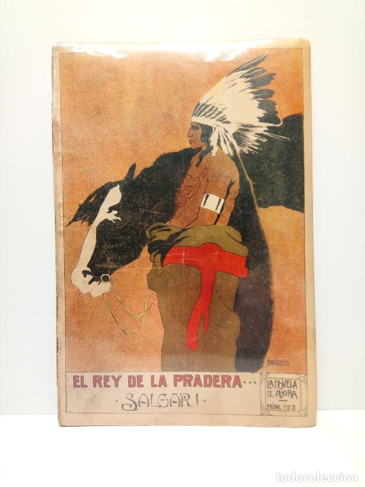 Libros: SALGARI, Emilio - El rey de la pradera. (Novela de aventuras) - Foto 1