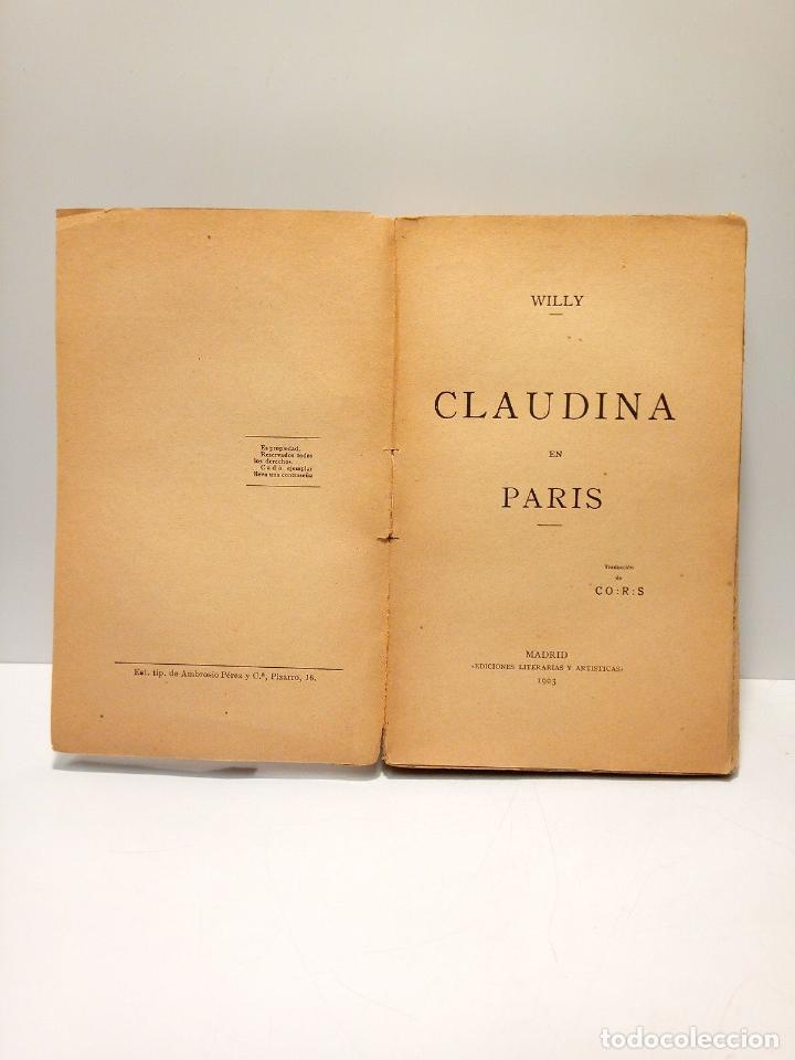 Libros: WILLY - Claudina en Par&iacute;s / Traduc. de CO:R:S - Foto 3